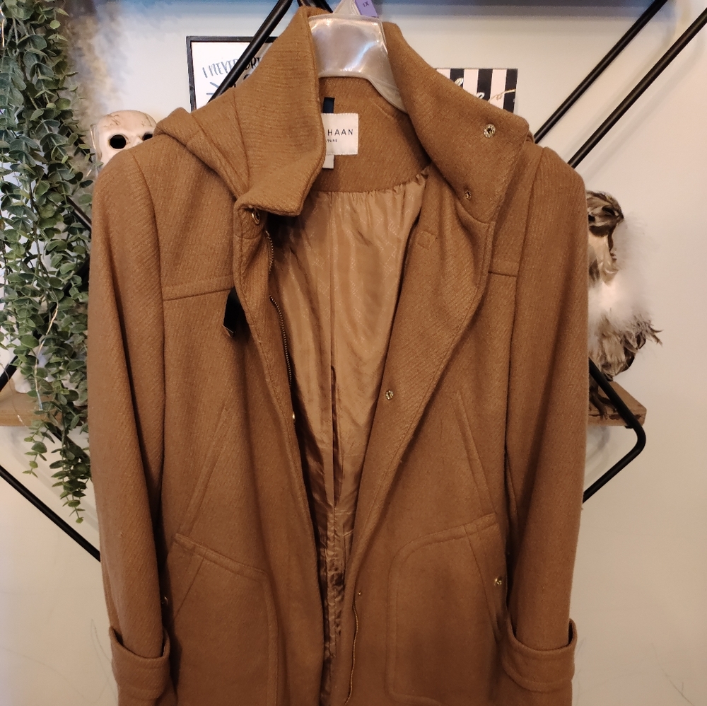 COLE HAAN peacoat
